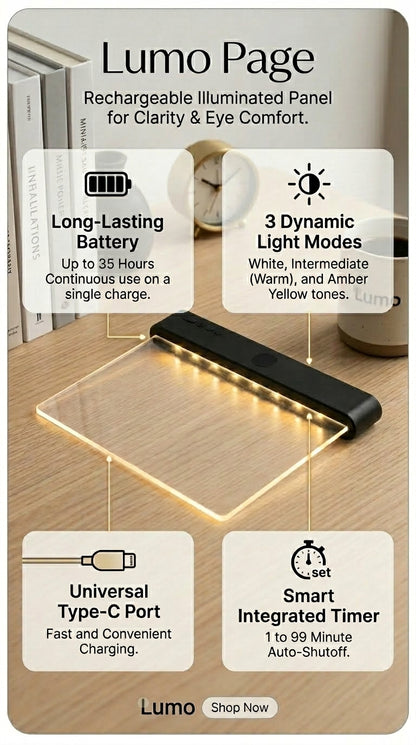 Lumo Page ™ for books